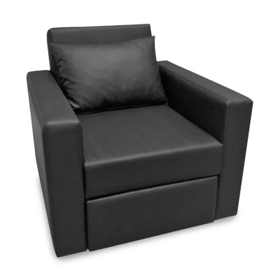 Art Deri Döşemeli Tekli Refakatçi Koltuğu