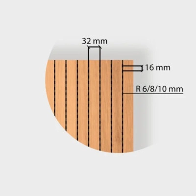 Ahşap Akustik Panel 3216