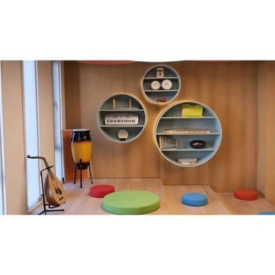 Yansıtıcı Düz Ahşap Akustik Panel