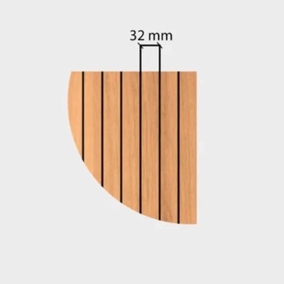 Yansıtıcı Ahşap Akustik Panel 3200