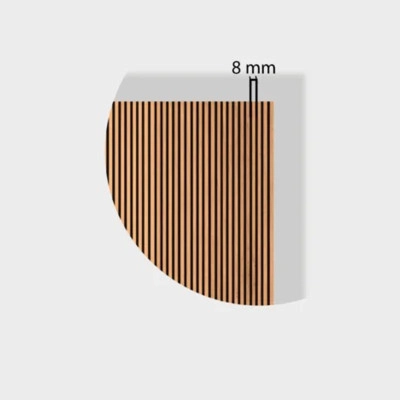 Yansıtıcı Ahşap Akustik Panel 800