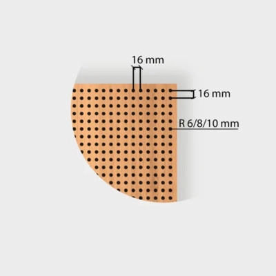Yutucu Ahşap Akustik Panel 4000